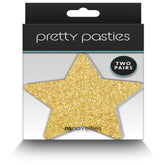 NS Novelties Pretty Nipple Pasties Glitter Stars 2 Pair